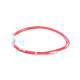 Cable de Parcheo UTP Cat6A, CM/LSZH, Diámetro Reducido (28AWG), Color Rojo, 7ft