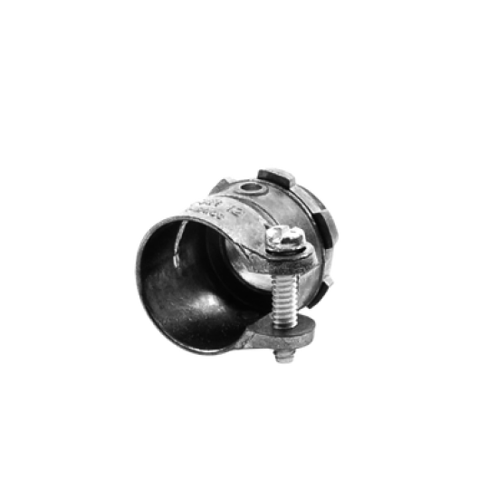 Conector recto para tubo flexible 1/2
