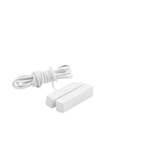 Contacto magnético direccionable compatible con paneles vista con V-Plex color blanco
