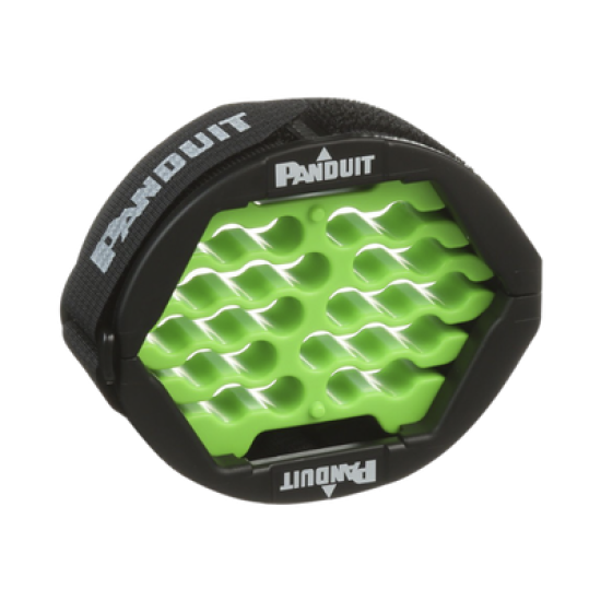 Herramienta Para Peinado y Organización de Cables, Incluye Organizador Verde para Diámetros de Cables de 4.6 a 6.3 mm y Amarillo Para 5.9 a 7.9 mm