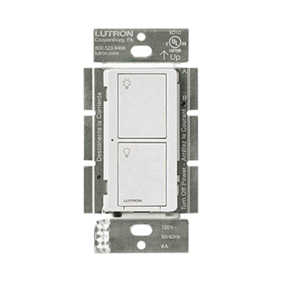 (Caseta Wireless) Interruptor Inteligente On/Off, requiere cable neutro. 6A, /120V