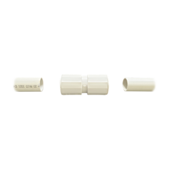 Manguito / Cople Morbidx IP67 libre de halógenos para unir tubería rígida de 16 mm (5/8