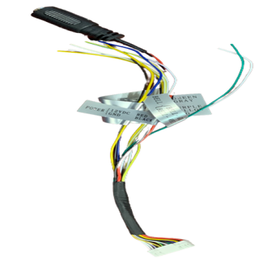 Cable siames de dispositivo facial ,cable de alimentacion ,cable de datos de alarma y comunicacion compatible con  DSK1T321MFWX