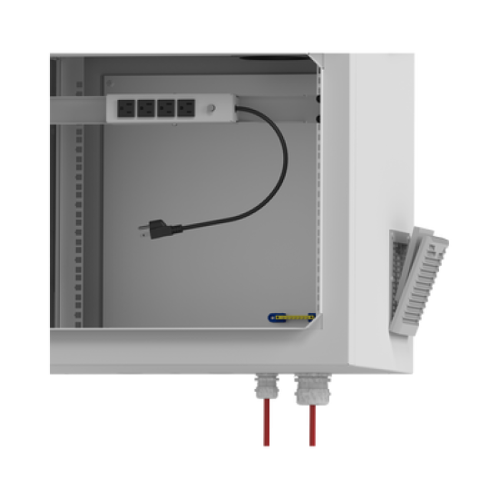 Gabinete de Exterior con Rack de 19