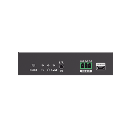 Kit Extensor KVM (HDMI y USB) hasta 120 metros | Transmite el Video y Controla tu DVR vía USB a distancia | Soporta resolución 4K @60Hz | Cat 6, 6a y 7 | Salida Loop en el Tx para visualización local  