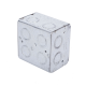 Caja Multigang de 2 Gangs/ Profundidad de 2-1/2