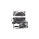 Casete de Etiquetas Magnéticas de Cinta Continua, Color Blanco Sobre Negro, Uso Interior, 36 mm (1.5 in) de Ancho x 1.5 Metros de Largo
