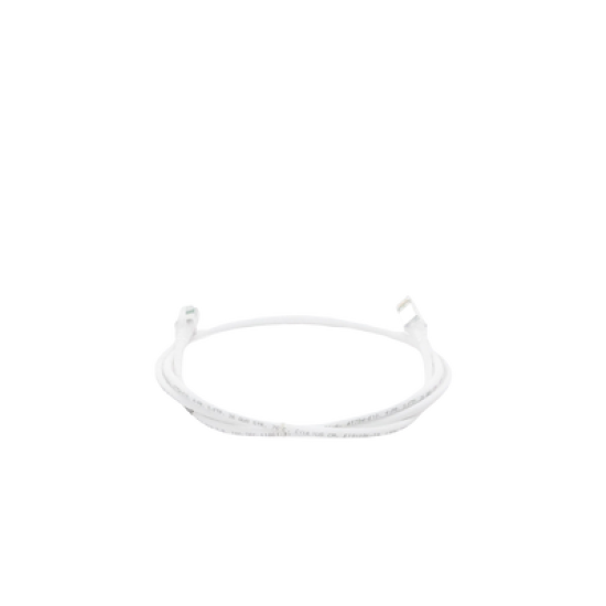 Patch Cord Z-MAX Cat6A S/FTP, CM/LS0H, 5ft, Color Blanco, Versión Bulk (Sin Empaque Individual)