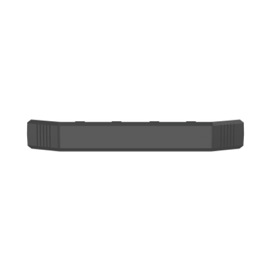 Unión Recta Para Canaleta de Piso AFR4BCBL6, Material PVC Rígido, Color Negro 
