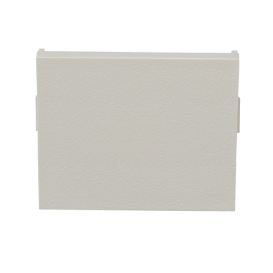 Módulo de tapa ciega (Inserto Ciego), de 1/2, Color Blanco Mate, 1 Pieza