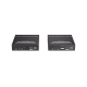 Kit Extensor KVM (HDMI y USB) hasta 120 metros | Transmite el Video y Controla tu DVR vía USB a distancia | Soporta resolución 4K @60Hz | Cat 6, 6a y 7 | Salida Loop en el Tx para visualización local  