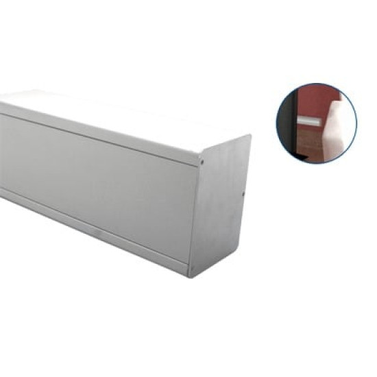Tapa final de Aluminio, para canaleta INKA151 (8490-81001) Tapa final de Aluminio, para canaleta INKA151 (8490-81001)