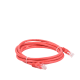 Cable de parcheo UTP Cat6 - 2 m - rojo