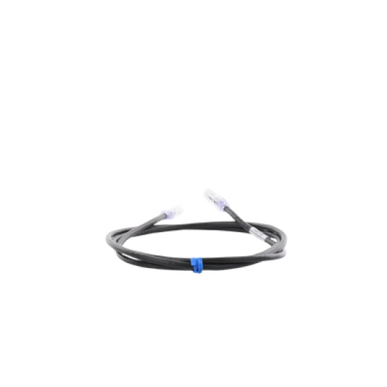 Cable de parcheo UTP Categoría 6, con plug modular en cada extremo - 1.5 m. - Negro