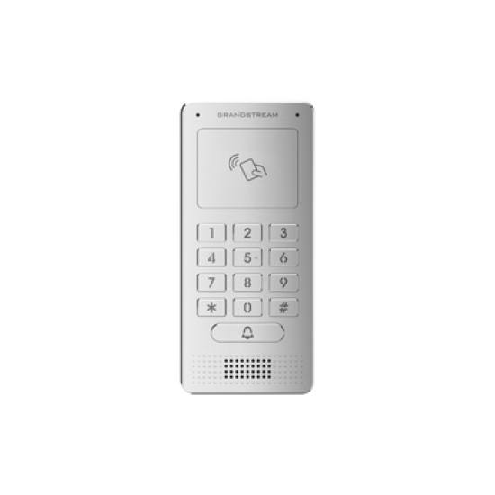 Audioportero IP (SIP), Antivandálico, apertura por código, llamada y/o tarjeta, teclado iluminado