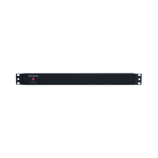 PDU Básico Para Distribución de Energía, Con 12 Tomas NEMA 5-15R Traseras, 1UR, 15 Amp, 120 Vca