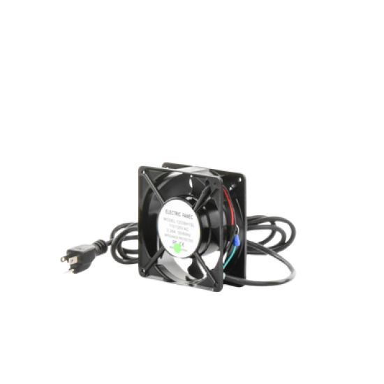 Ventilador 110 Vca de 12 x 12 cm con Cable y Clavija