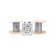 Kit de Cable Sensor Para Cerca Ciclonica IRONCLAD / 150 METROS / 2 ZONAS; 75 METROS POR ZONA / Sin Falsas Alarmas por Viento / TODO Incluido/TARJETA LPU400/ Calibración por Software