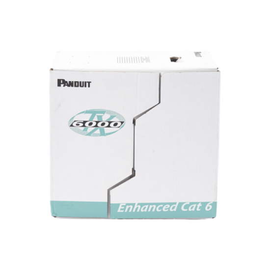 Bobina de Cable UTP 305 m. de Cobre, TX6000™ PanNet, Reelex, Azul, Categoría 6 Mejorado (23 AWG), PVC (CM), de 4 pares