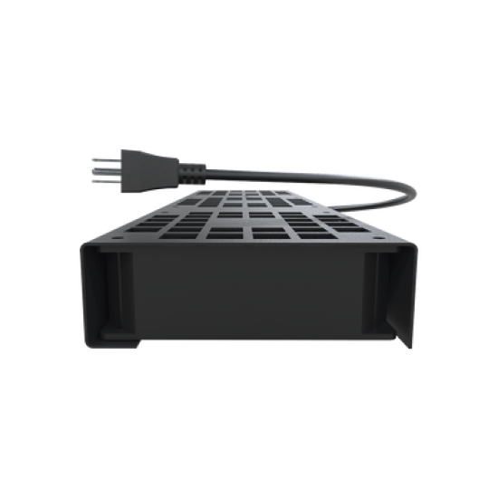 Kit de 3 Ventiladores 110 Vca (12 x 12 cm) con Clavija para Gabinete de Piso