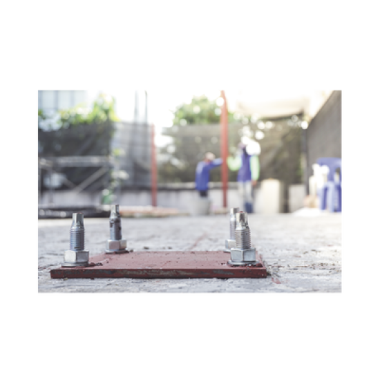 Esparrago químico galvanizado 20 x 260 mm.