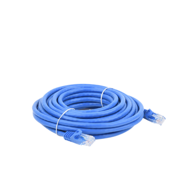 Cable de parcheo UTP Cat6 - 7 m - azul