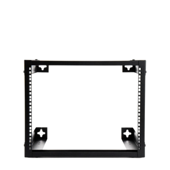 Rack Abierto de montaje en Pared, de 19in, 8 Unidades de rack