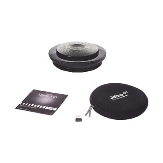Speak 710, Altavoz portátil con micrófono integrado, sonido increíble para conferencias y música (7710-409)