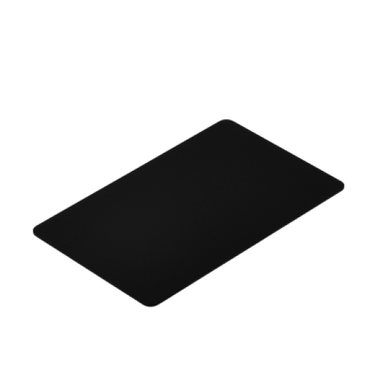Tarjeta NFC / Tipo ISO Card / Imprimible / Frecuencia 13.56 Mhz/ CHIP NXP 215/ Color negro Brilloso 