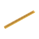 Canaleta Ranurada de PVC sin Tapa, Fiber-Duct™, 4 in de Ancho, 4 in de Alto y 1828.8 mm de Largo, Color Amarillo