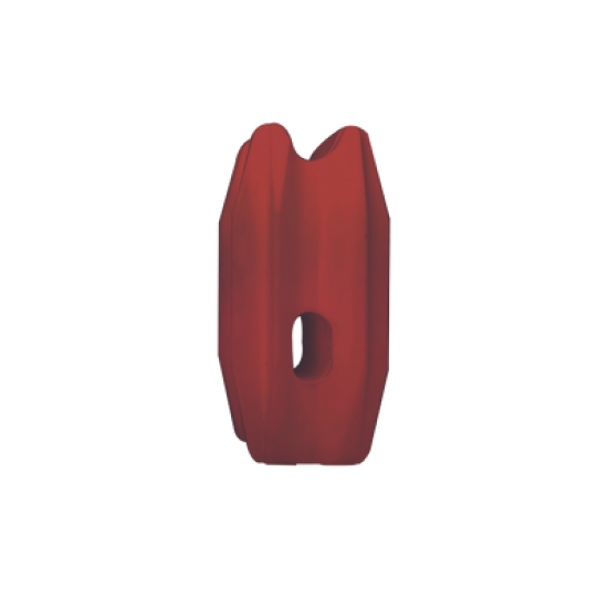 Aislador de color Rojo para postes de esquina de alta Resistencia con Anti UV de uso en cercos eléctricos