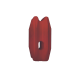 Aislador de color Rojo para postes de esquina de alta Resistencia con Anti UV de uso en cercos eléctricos