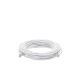 Cable de Parcheo Ultra Slim Con Bota Flexible UTP Cat6 - 10m Blanco Diámetro Reducido