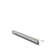 Patch panel modular Blindado (STP) de 24 puertos, con barra para organizar cable 