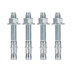 Kit de Anclaje a Piso, Para Rack de 2 o 4 Postes, Fabricado en Acero, 4 Piezas 
