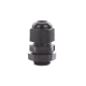 Conector Plástico Negro Tipo Glándula para Cable de 3.5 a 6 mm de Diámetro.