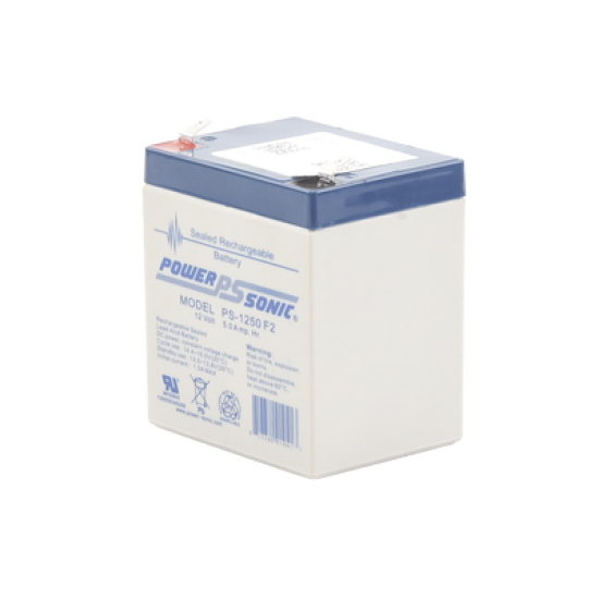 Batería 12V, 5AH, Para Respaldo, Tecnologías AGM/VRLA, 5 Años Vida Útil, Terminales F2, Reconocida UL 