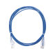 Cable de Parcheo Slim UTP Cat6 - 2 m Azul Diámetro Reducido (28 AWG)