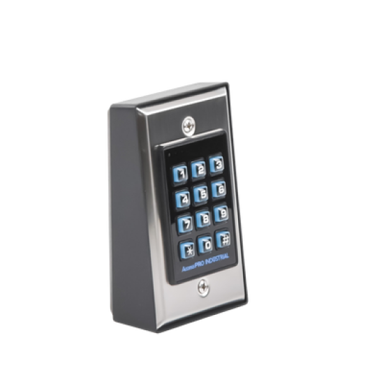 Teclado Industrial Autónomo con Lector de Proximidad Integrado para interior.