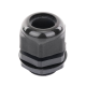 Conector Plástico Negro Tipo Glándula para Rosca NPT 1