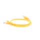 Cable de parcheo UTP Cat6 - 0.5 m - amarillo