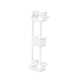 Montaje de Pared para Panel de Parcheo de 12 puertos, Color Blanco