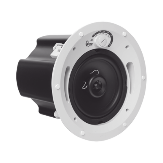Altavoz comercial de 2 vías | 70V /100V | 8 Ohms | montaje en techo | woofer de 6.5 in | 60 Watts |