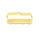 Bajada Vertical Interior de 45º con Tapa, Para uso con Canaletas 12X4 FiberRunner™, Color Amarillo