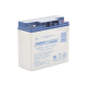 Batería 12V, 18AH, Para Respaldo, Tecnologías AGM/VRLA, Diseño De Vida Útil 5 Años, Terminales Tipo F2, Listada UL, Libre De Mantenimiento