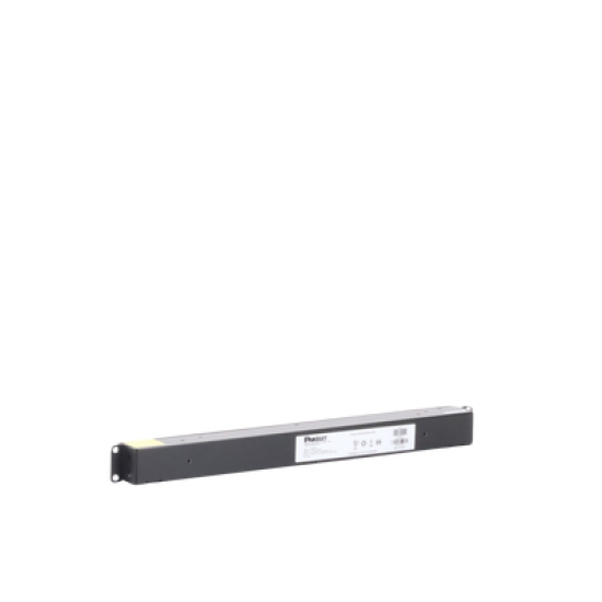 PDU Básico para Distribución de Energía, Enchufe de Entrada NEMA 5-20P, Con 12 Contactos NEMA 5-20R, Instalación Horizontal de 19in, 1UR, 20 Amp, 120 Vca
