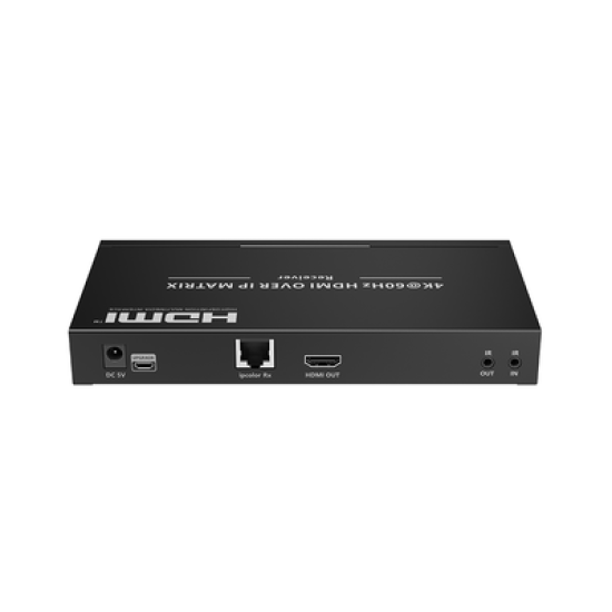  Receptor | Extensor de matriz HDMI sobre IP IG de 4K60 Hz con videowall