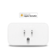 Adaptador tomacorriente PlugIn Mini, 15A, medición de consumo, control de electrodomésticos  / BLUETOOTH / Wifi