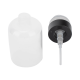 Botella Dispensadora de Alcohol, Capacidad 200 ml, Sistema de Bloqueo-Antiderrames, Ideal para Limpieza y Preparación de Fibra Óptica