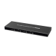 MATRICIAL Y EXTENSOR DE VIDEO HDMI 4 x 4 / 4 Entradas HDMI / 4 Salidas HDMI Loop / 4 Salidas RJ45 para Extender la señal 40 metros por salida  /4K / Conmutación por RS232, Control Remoto o Ethernet.